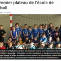20150127 Handball-Un premier plateau de l'école de handball