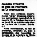 19790522 Stephanoise-Courses cyclistes Lonce-Ouest-France - Archives